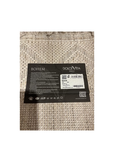 Bohem 381 Gri Halı Çok Renkli