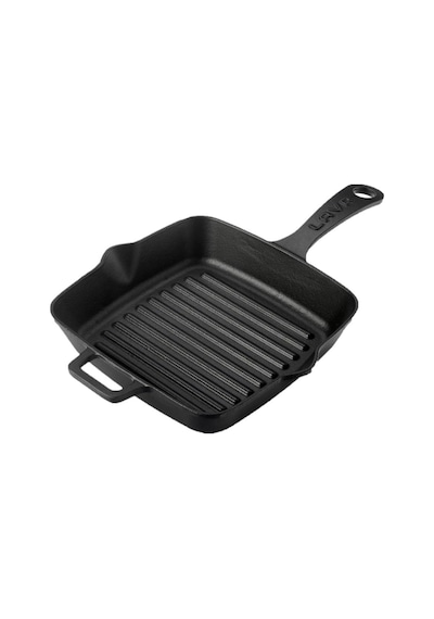 Lava Metal Saplı Döküm Izgara Tava 20 x 20 CM
