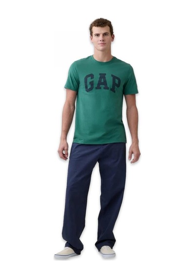 Gap 856659 V-v-everyday T Yeşil Erkek T-shirt-13602 Balsam