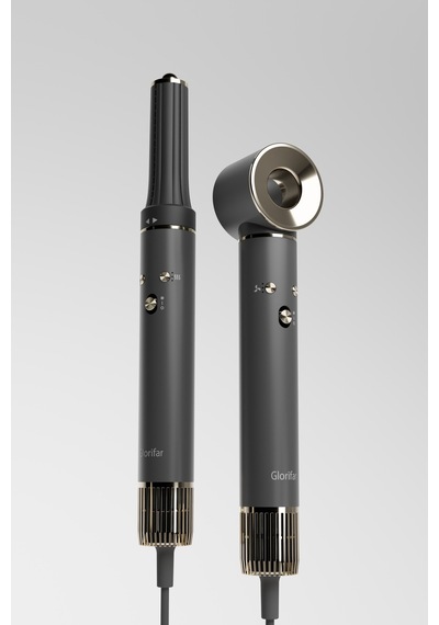 Glorifar Gl-hd802 5'i 1 Arada Çok İşlevlli Gri Saç Kurutma Makinesi