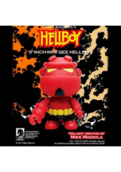 Hellboy 5 Mini Qee Figure: Red