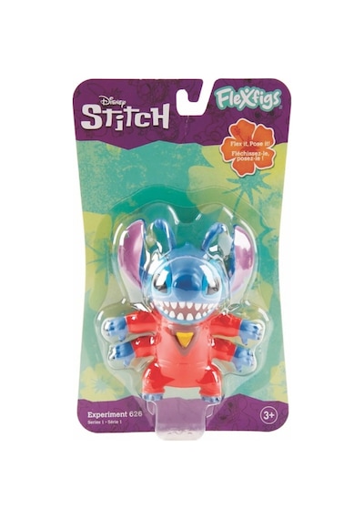 Orijinal Disney Flexfigs Stitch Experiment 626 Oyuncakları Figürleri 10cm Stitch