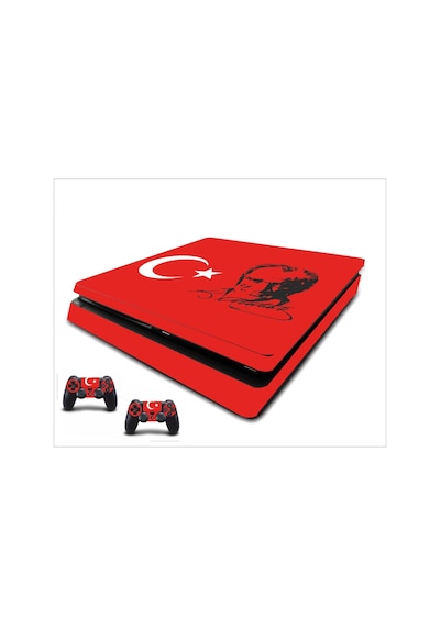 PS4 Slim Atatürk Sticker Seti