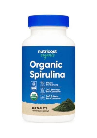 Spirulina Tablets Organic 500 Mg 240 Tablets