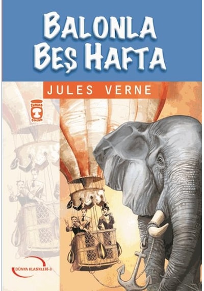 Balonla Beş Hafta / İlk Gençlik Klasikleri - Ybve-656195
