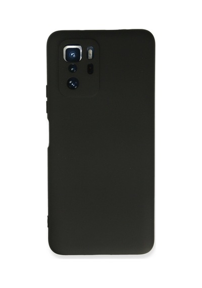 Poco X3 Gt Kılıf Nano İçi Kadife Silikon - Siyah Bz8683140285548