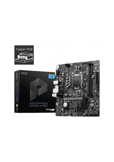 MSI H510M-A Pro Intel H510 3200 MHz (OC) DDR4 Soket 1200 mATX Anakart