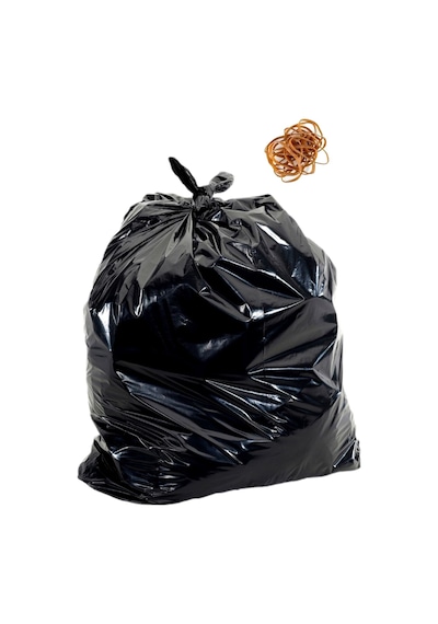 5 Adet 80x110 Cm Siyah Lastikli Ultra Kalın Battal Boy Ev Taşıma Poşeti Taşınma Nakliye Çuvalı Siyah