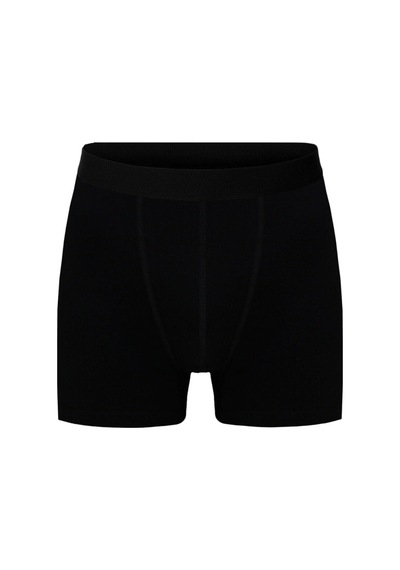 Black Swallow Erkek 10'lu Paket Likralı Pamuklu Boxer Siyah