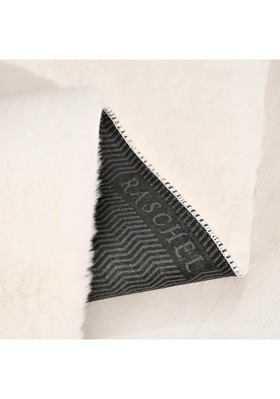 Çam Halı Tavşan Poly Rptf1120 Peluş Halı -beyaz- Yüksek Kalite-ekstra Yumuşak - Kaymaz Özel Tabanlı - Özel Ölçü