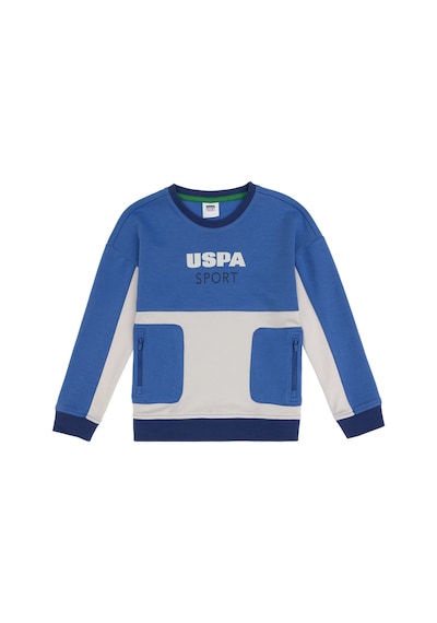 U.s. Polo Assn. Erkek Çocuk İndigo Sweatshirt 50300157-vr028 Indigo
