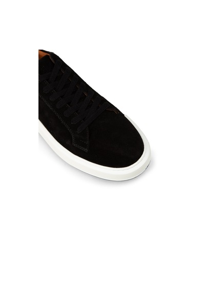 Deery Erkek Hakiki Süet Siyah Sneaker Ayakkabı - E4182msyhe01 Siyah