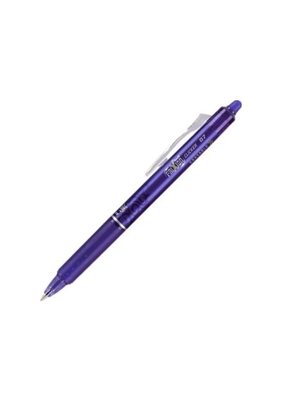 Pilot Frixion Clicker Silinebilir Kalem 0.7Mm Mor