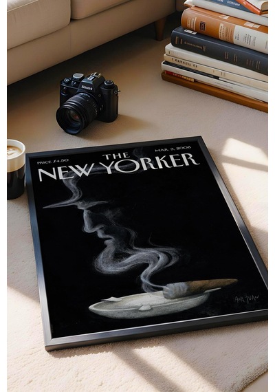 The New Yorker Çerçeveli Tablo March 3 2008