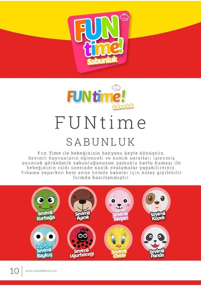 Lexroo Bebek Sabunluğu - Babyfuntime Sarı