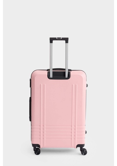 Defacto Unisex Sert Kapaklı Çekçekli Küçük Valiz H2404axnspn651 Pembe-pn651