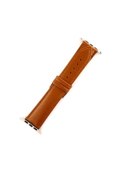 Apple Watch 42mm Uyumlu Nl26 Deri Kordon - Taba
