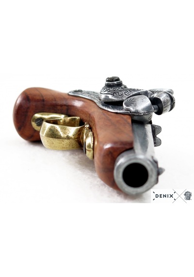 Denix Usa 1850deringer Mini Pistol 17cm Koleksiyon Obje
