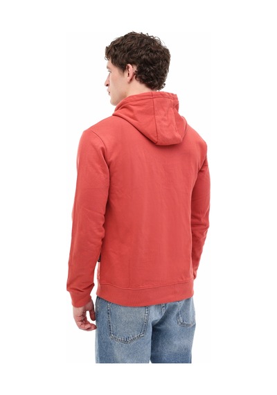 Quiksilver Basıc Hoodıe Young Men Turuncu Erkek Sweatshirt Turuncu