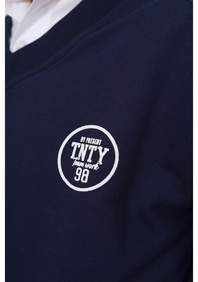 Toontoy Kids Toontoy Erkek Çocuk Okul Baskılı Sweatshirt Lacivert