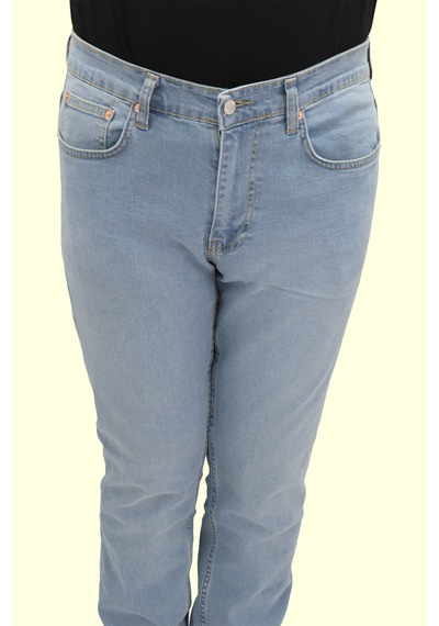 Denim Cartel Dmctekstil Erkek 1002 Yüksek Bel Normal Kesim Boru Paça Jean Pantolon Açık Mavi Denim Cartel Dmctekstil Erkek 1002 Yüksek Bel Normal Kesim Boru Paça Jean Pantolon Açık Mavi