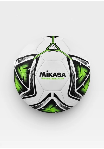 Mikasa 5 Numara Futbol Topu El Dikişli, 32 Panel, Poliüretan Kaplama Yeşil - Beyaz