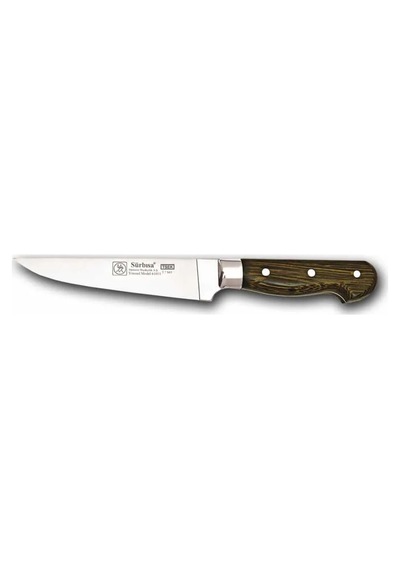 Sürbısa 61011ym - Sürmene Yöresel Kasap Kemik Sıyırma Bıçağı 14,5 Cm Renkli