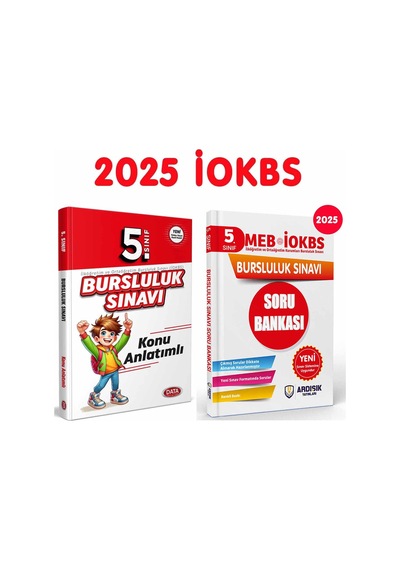 Data Yayınları 5. Sınıf Bursluluk Sınavı Konu Anlatımı Soru Bankası Seti 2025