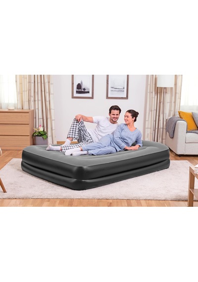 Bestway 67403 Pompalı Çift Kişilik Şişme Yatak Çok Renkli