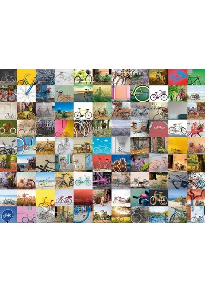 Ravensburger 99 Bisiklet 1500 Parça Puzzle 160075