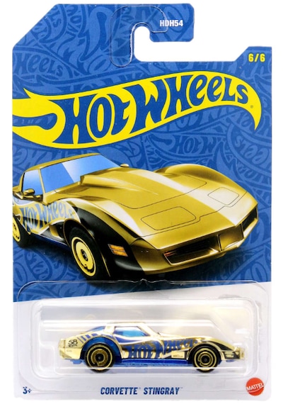 Hot Wheels 58th Corvette Stingray Chase Çok Renkli