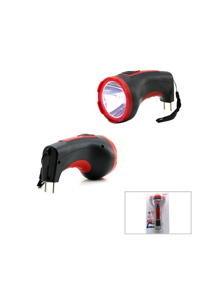 10w Tek Led Bombeli Gövde Fiş Şarjlı El Feneri Uzun Mesafeli Kambur 5250