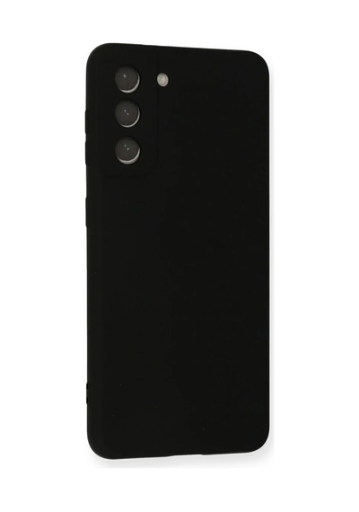 Samsung Uyumlu  Galaxy S21 Fe Kılıf Nano İçi Kadife Silikon - Siyah Diğer