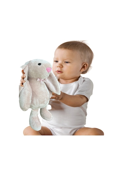 Uyku Arkadaşım Papyonlu Uzun Kulak Bunny Peluş Tavşan 65 Cm