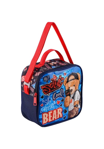 Renkli Unisex Çocuk Muggle Cool Bear Beslenme Çantası Mu3847