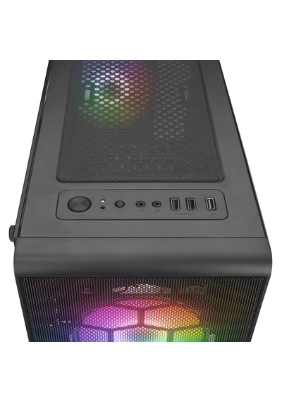 Rampage Redsky Rgb Mesh 700w 80+ 4 12cm Rgb Fan Gaming Oyuncu Kasası