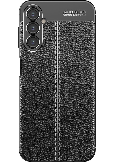 Samsung Galaxy Uyumlu A34 Kılıf Zore Deri Görünümlü Niss Silikon Kapak