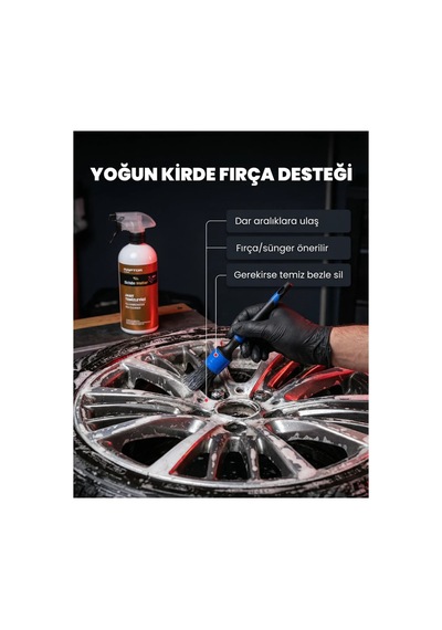Araç Oto Jant Temizleyici Sprey 500ml Raptor