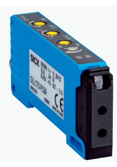 Sick Gll170-p333 6063336 ,kübik Pnp-no M8/3-pin Fiber Optik Ampfilikatör