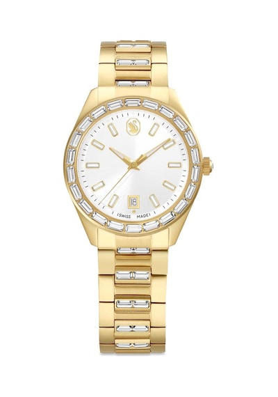 5745534 Swarovski Saat Matrıx:mb Pgo/wht/pgo Altın