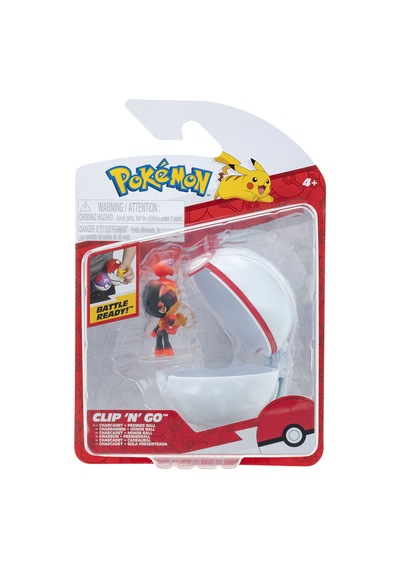Pokemon Clip 'n' Go Charcadet Figür Pkw4148