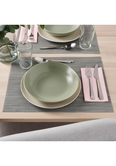 Ikea Färgklar Çukur Tabak Seti 23 Cm 4'lü Yeşil