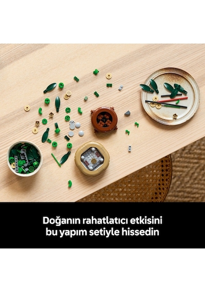 LEGO® Botanicals Sans Bambusu 10344 - Dogasever Yetiskinler için Dekoratif Bitki Yapim Seti (325 Parça)