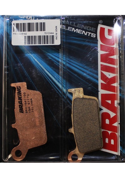 2000-2021 Suzuki Drz400 S Arka Fren Balatası Braking 701cm44 Sinterli
