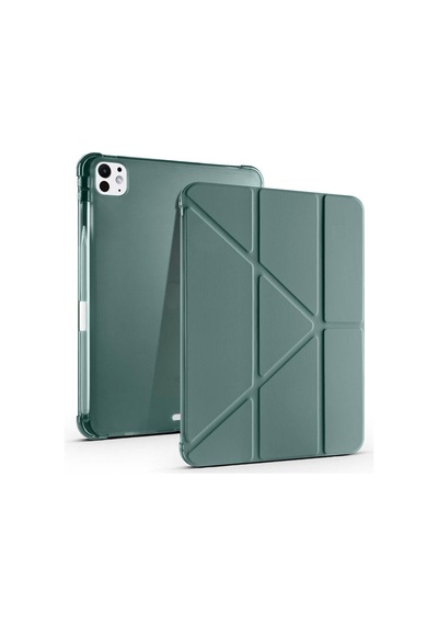 Aksesuarcim Apple iPad Uyumlu Pro 11 2024 İle Uyumlu Kılıf Silikon Yumuşak Kalem Bölmeli Esnek 4 Farklı Stand Olabilen Tablet Kılıfı Koyu Yeşil Sku: Zeusb0fhj96vq3 Arka Kapak Aksesuarcim Apple iPad Uyumlu Pro 11 2024 İle Uyumlu Kılıf Silikon Yumuşak Kalem Bölmeli Esnek 4 Farklı Stand Olabilen Tablet Kılıfı Koyu Yeşil Sku: Zeusb0fhj96vq3 Arka Kapak