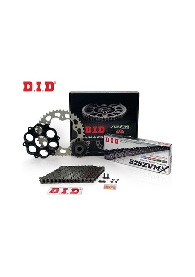 Zincir Dişli Seti Ducatı Dıavel S 1260 Cc 2018-2020 / Ducatı / Dıavel S / 1260cc / Zincir: Dıd-525zvm-x Çelik -112 / Ön Dişli: Jt 15t / Arka Dişli: Sunstar 43t / 2018-2019-2020