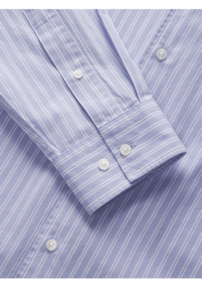 Jack & Jones Erkek Relaxed Fit Çizgili %100 Organik Pamuk Gömlek - Cole - 12288660 Celestial Blue Jack & Jones Erkek Relaxed Fit Çizgili %100 Organik Pamuk Gömlek - Cole - 12288660 Celestial Blue
