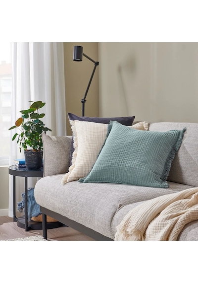 Ikea Vallkrassıng Yastık Kılıfı 50 X 50 Cm Mavi