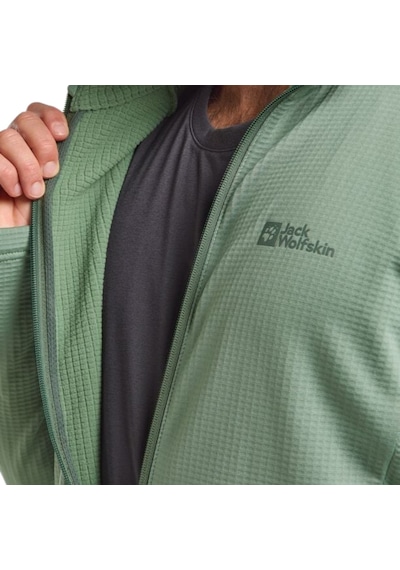Jack Wolfskın Jack Wolfskin Kolbenberg Fz Erkek Polar Ceket 21884 Yeşil
