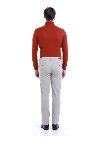 Hatemoğlu Gri Regular Fit Düz Paça Kanvas Pantolon Gri Hatemoğlu Gri Regular Fit Düz Paça Kanvas Pantolon Gri
